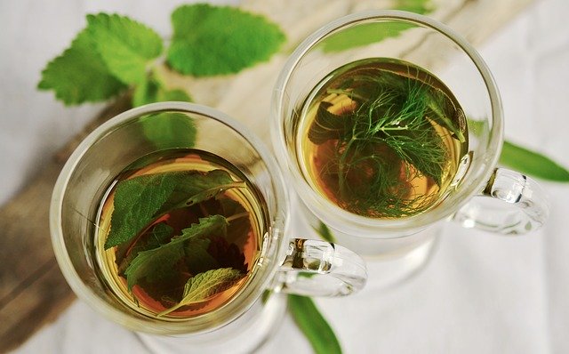 peppermint tea for cough - herbal tea