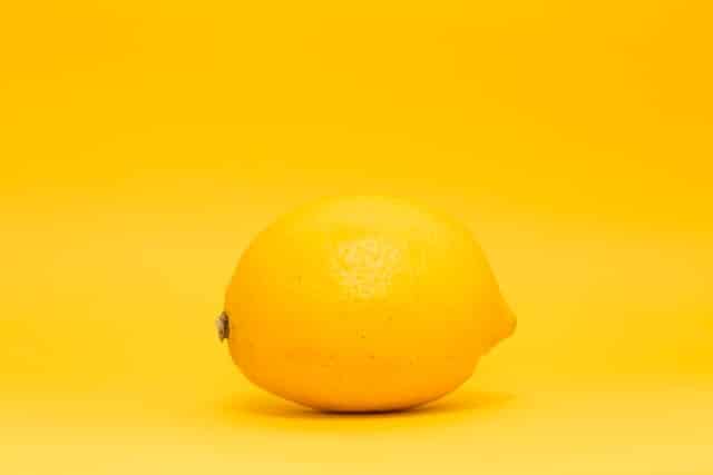 Home remedies for blackhead - lemon