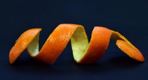 home remedies for bad breath - orange peel