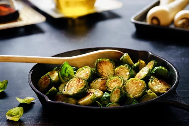 vitamins for healthy eyes - Brussels sprouts