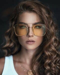 Eye Makeup for Green Eyes - glasses