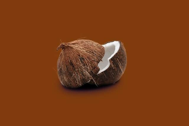 homemade eye cream for wrinkles - brown coconut