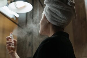 natural makeup products - spray