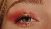 Wet look eyeshadow