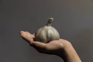 how to make eyebrows grow faster - garlic